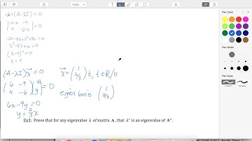 IB Further 1.9 Ex2 Finding eigenbases