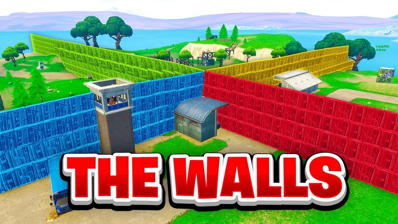 gta online funny moments 2018 SPAWN ISLAND WALLS BATTLES in Fortnite