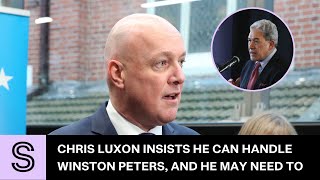 National leader Chris Luxon on NZ First and Winston Peters | Stuff.co.nz