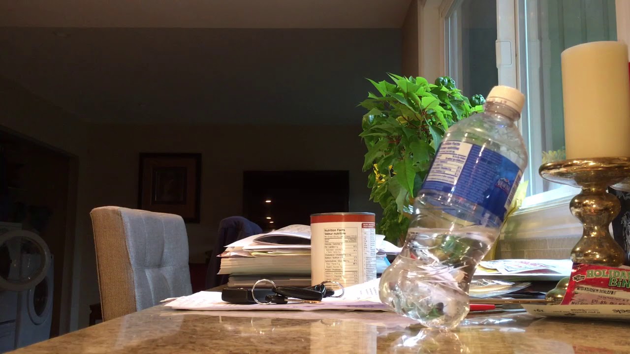 Insane bottle flip nearly impossible 99.999999999% can't