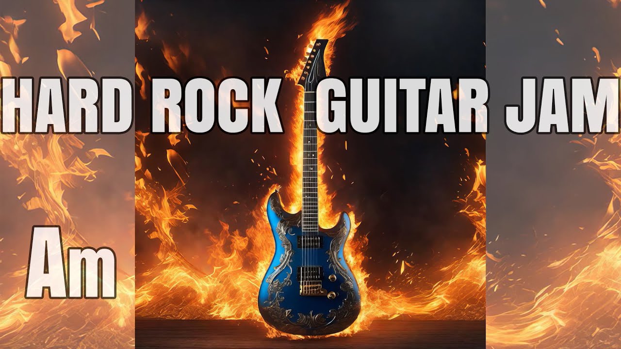 Shredders A Minor Hard Rock Guitar Jam