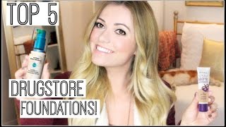 Top 5 Drugstore Foundations for Oily Skin! Stye by Dani