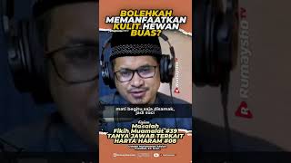 Bolehkah Memanfaatkan Kulit Hewan Buas? - Rumaysho TV