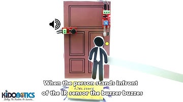 Automatic Door Bell Using IR Sensor
