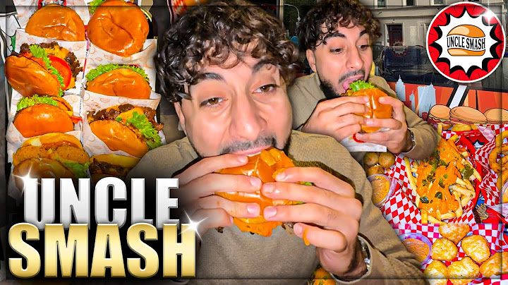 Ich esse ALLES bei Uncle Smash 🍔🍟🤤 - Ganze Speisekarte | Laso