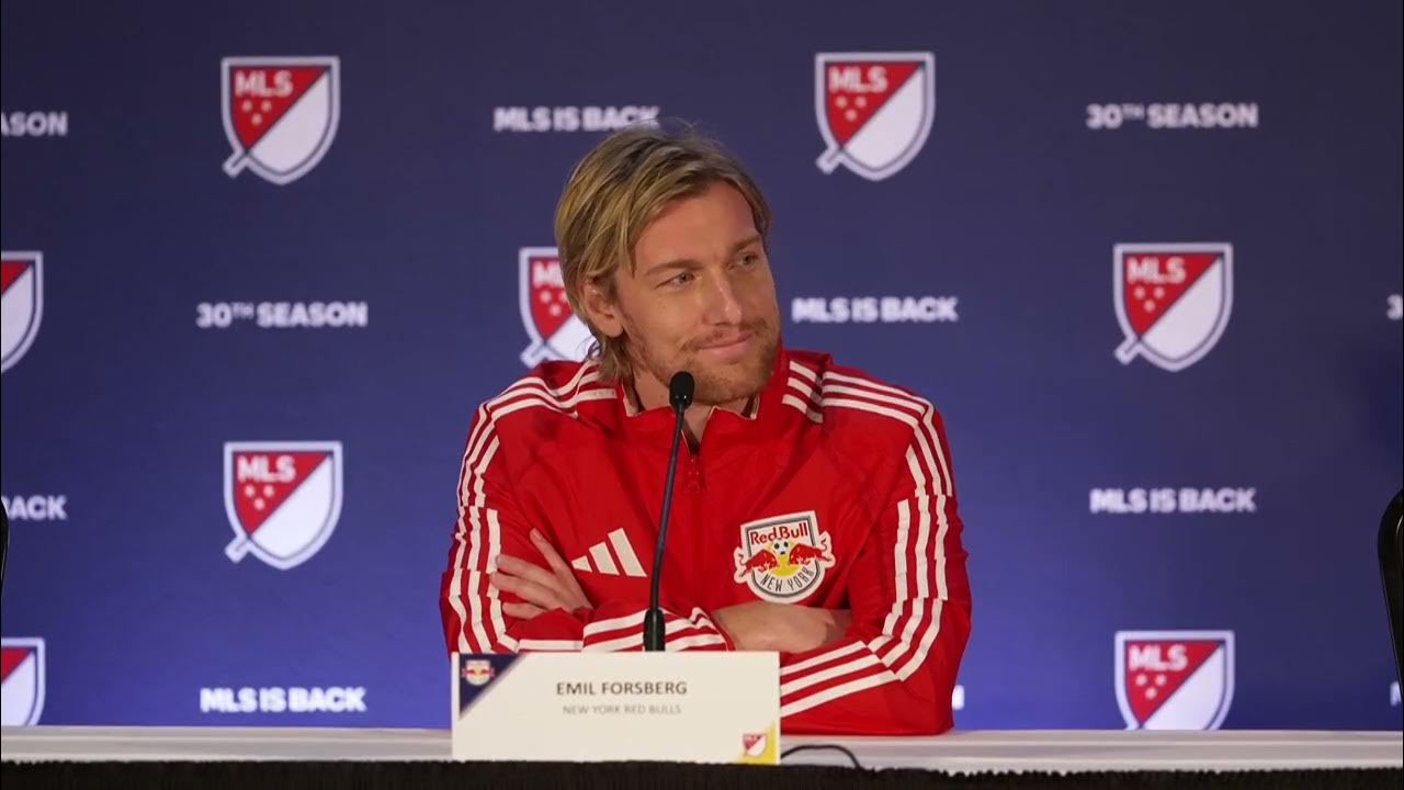 Emil Forsberg "It's going to be an interesting year" MLS Media Day 2025 YouTube