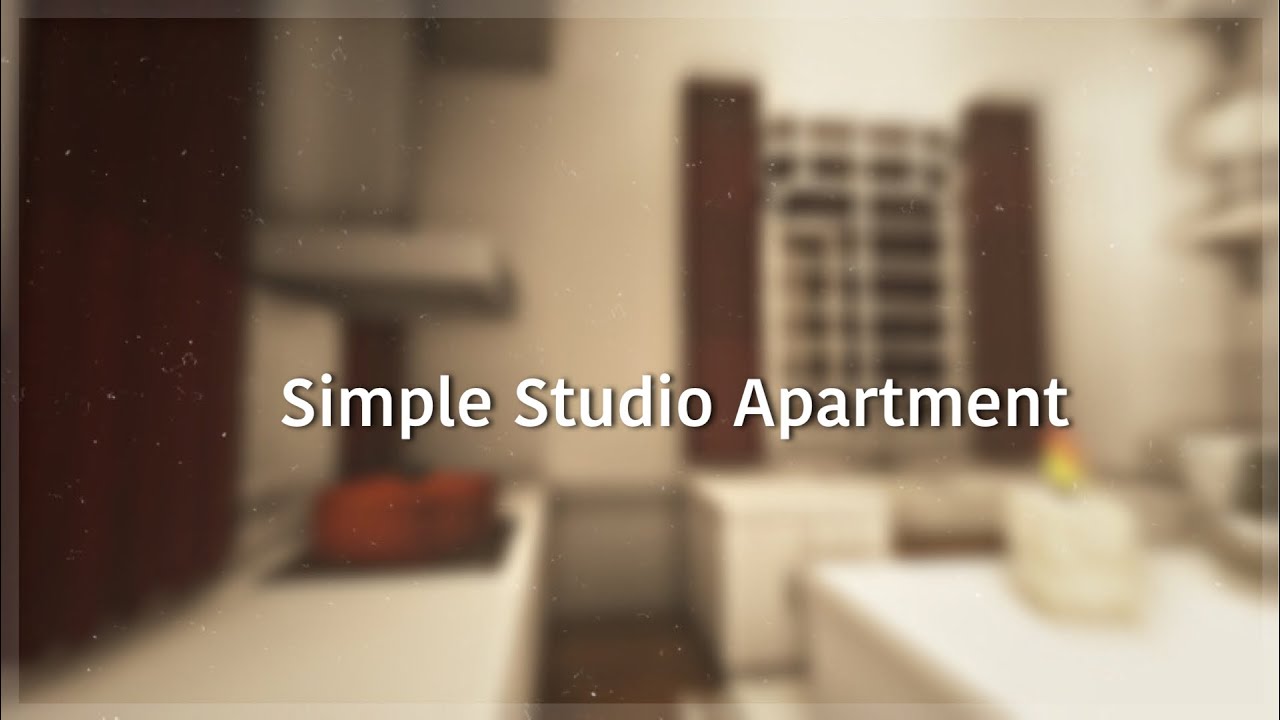 White Studio Apartment | Minecraft Cocricot Speed build - Buildtober 6