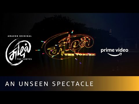 Water And Laser Projection For Suzhal - The Vortex At Chetpet Lake | Amazon Original Series