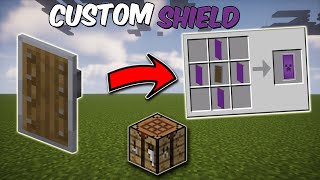How to make custom SHIELD in Minecraft