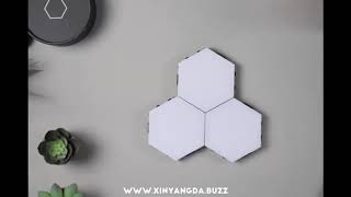 DIY Touch Quantum Wall Lamp