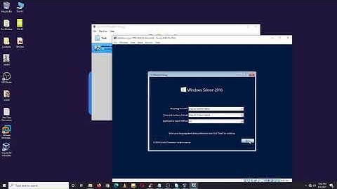 How to install Oracle VirtualBox and  Windows Server 2016