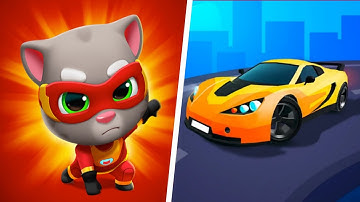 Talking Tom Hero Dash | Race Master 3d - Car Racing