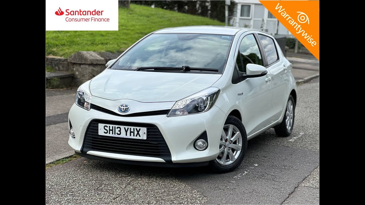 2013 Toyota Yaris 1.5 VVTh T4 CVT Euro 5 5dr, SH13YHX Premier Car