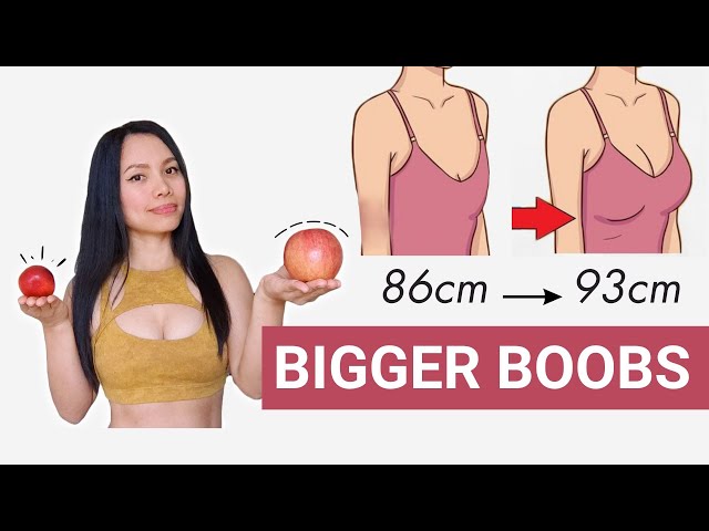 How to grow BIGGER breasts naturally, tips + workout that works! grow  muscles, lift & firm up skin 