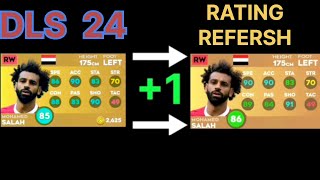 DLS 24 NEW UPDATE PLAYERS RATING REFRESH IN DLS 24 DREAM LEAGUE SOCCER 2024