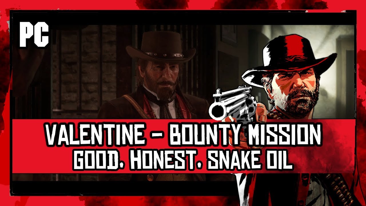 Red Dead Redemption 2 | Good Honest, Snake Oil - Bounty (PC) - YouTube