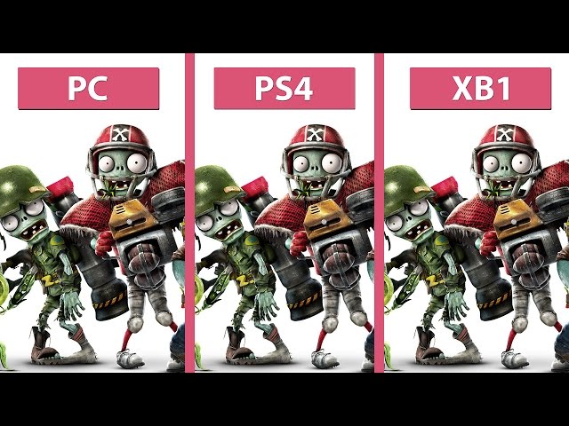 Plants vs. Zombies: Garden Warfare Visual Analysis – PS4 vs. Xbox