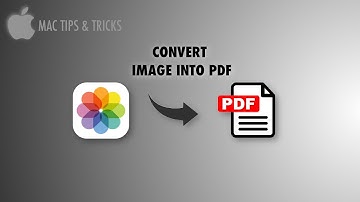 How to Convert Images into PDF on Mac | Export Images in PDF from Photos Library