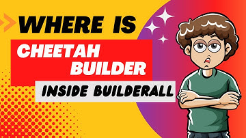 Where is cheetah builder inside builderall