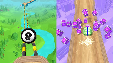 Going Balls - All Levels Gameplay Android, iOS #34 ( Level 121 - 124 )