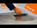 How to level a concrete floor part 1: preparation