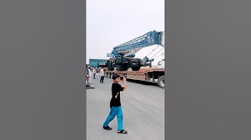 how to load Rt crane on loabet!! #tadano #video #crane
