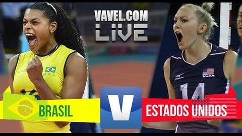 Brasil 0 x 3 EUA - Final Feminina de Volei Jogos Pan-Americano 2015 - Jogo Completo