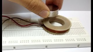 How to make induced emf detector