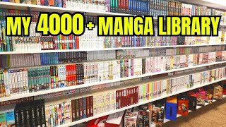 Unveiling My Massive Manga Library | 4000+ Manga Collection Tour