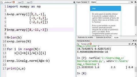 Eliminación Gaussiana, sustitución en reversa y técnicas de pivoteo Python