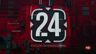 Canal 24 Horas RTVE - Cabecera Edición Internacional (Agosto 2022)