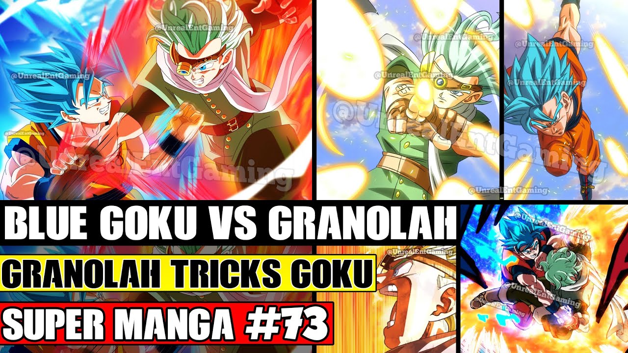 Goku SSJ Blue vs Granola - Manga 73 by SaoDVD on DeviantArt