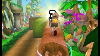 เกมส์ลิงเก็บกล้วย เก็บเหรียญ วิ่งหนีตำรวจ Cartoon monkey runner |Easy games screenshot 3