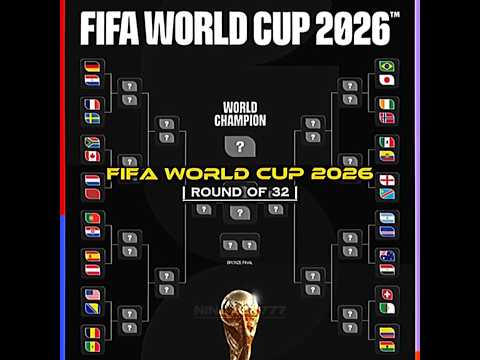 FIFA World Cup 2026 : Round Of 32 Edit | Football Heart Trend Edit | GANO - VUKEINE (Slowed)