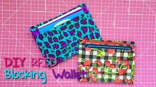 DIY RFID Blocking Wallet Tutorial