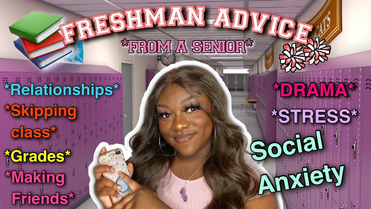 HIGH SCHOOL FRESHMAN ADVICE FROM A SENIOR || #freshmenadvice