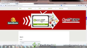 Quickbook to Odoo OpenERP Data Migration