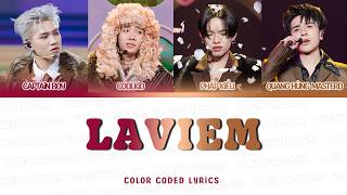 LAVIEM - Quang Hùng MasterD, Pháp Kiều, CAPTAIN BOY, CoolKid (Color Coded Lyrics) TINH HÀ SAY HI