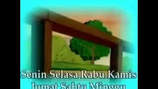lagu anak indonesia nama nama hari senin selasa rabu kamis