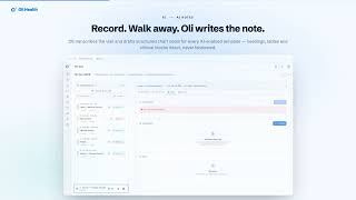 Meet Oli Health — AI-First EHR & Practice Management for Allied Health