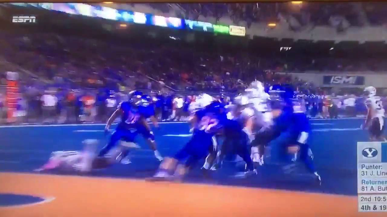 Video: BYU attempts possibly the worst fake punt in history of mankind