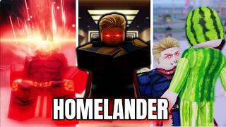Using HOMELANDER in Different Roblox Games