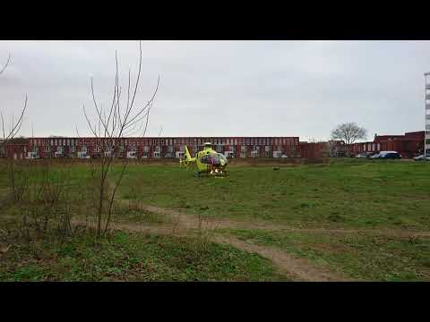 Traumahelikopter lifeliner 1 ijmuiden zeeweg