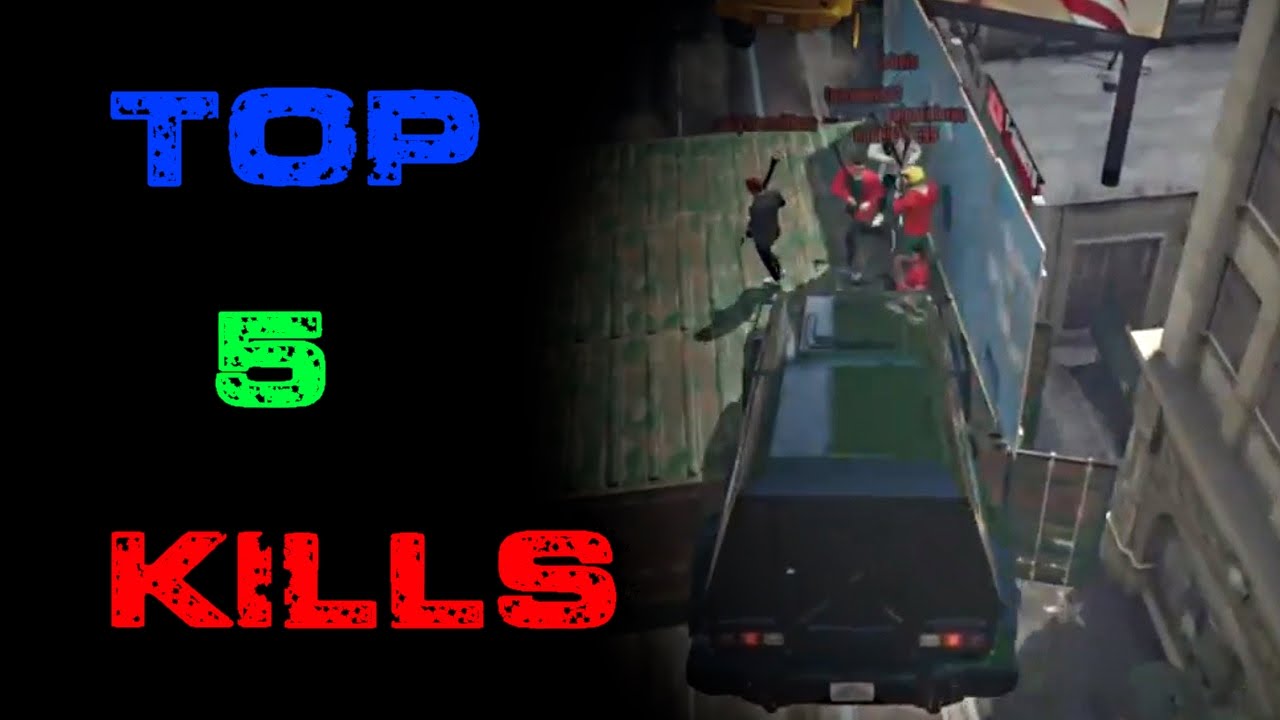 gta v pc Top 5 Kills Episode 9