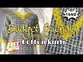 Budget friendly ✅Kantha cotton dailywears| SUPER Kurtis|Free free free shipping|#fashion#kurti#dress