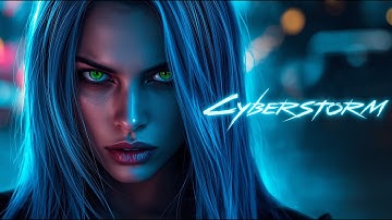Cyberstorm | Epic Cyberpunk Rock Anthem (Female Vocal, Synth-Rock) — Official Music Video