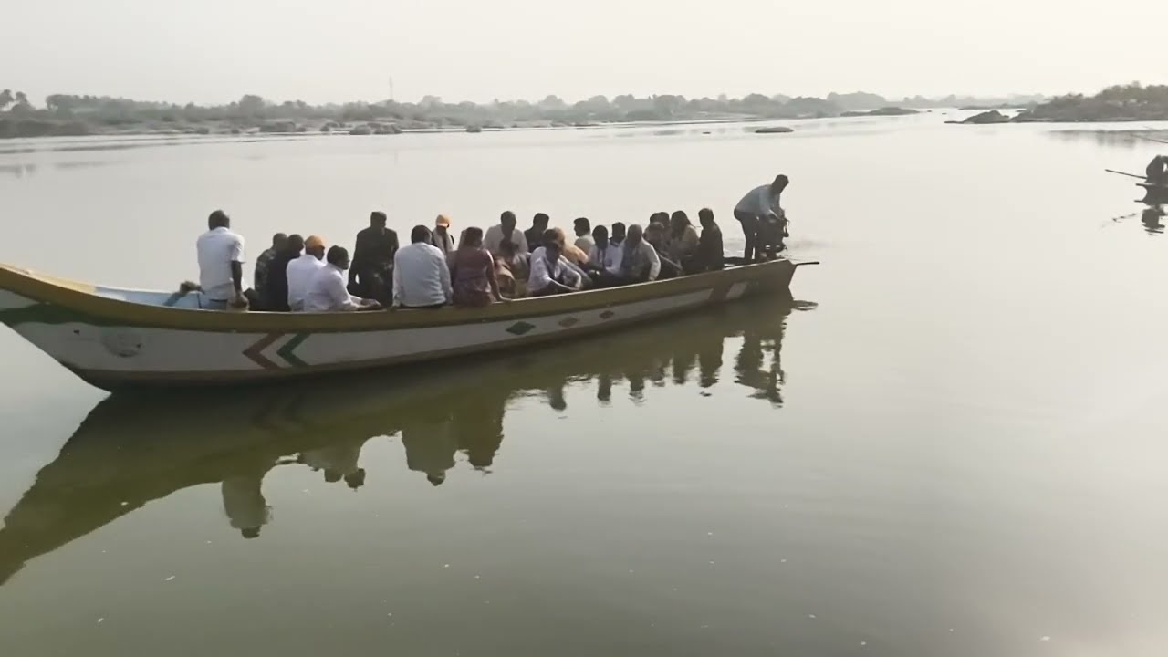 कृष्णा नदी कुरवपुर कर्नाटका