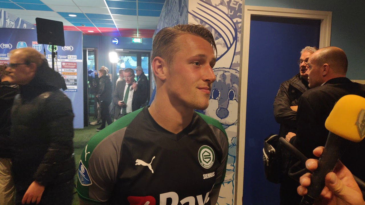 pecgro Kaj Sierhuis na gestaakte wedstrijd