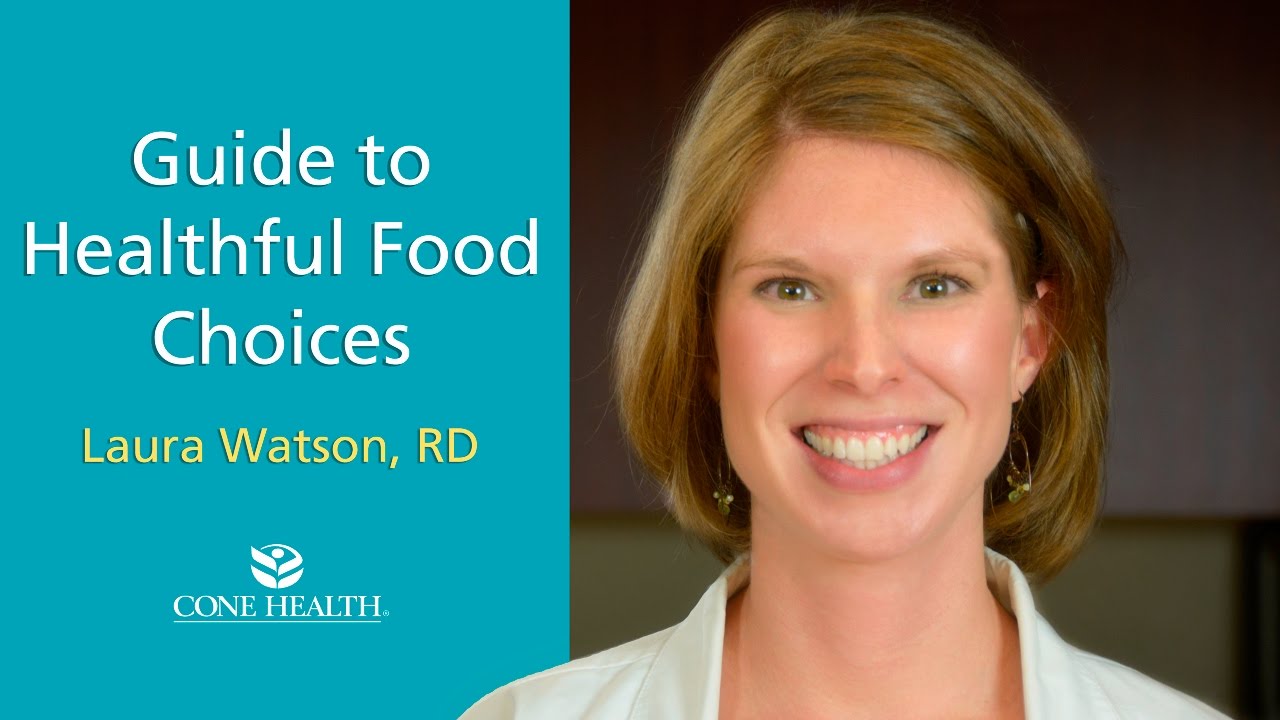 Guide to Healthful Food Choices - YouTube