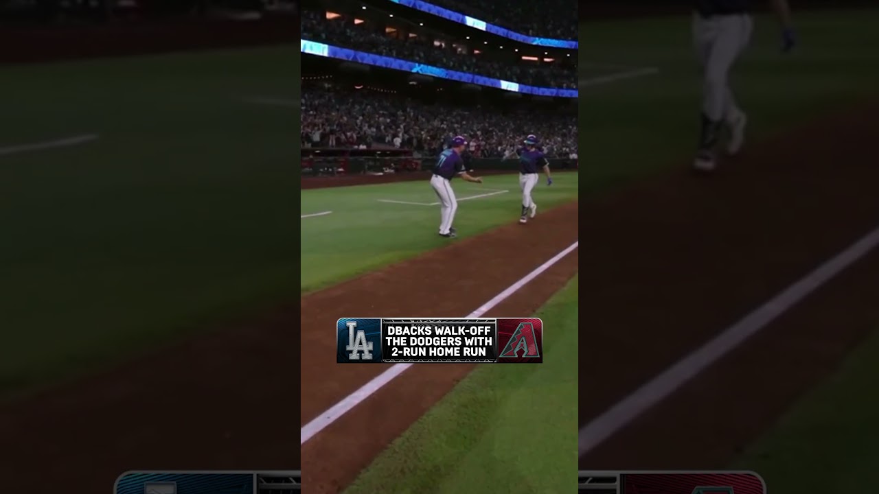 RYAN WALDSCHMIDT WALKS OFF THE DODGERS! #mlb #baseball #Dodgers #diamondbacks